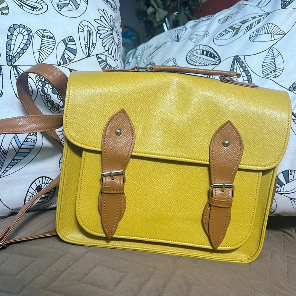 Mustard Messenger Bag